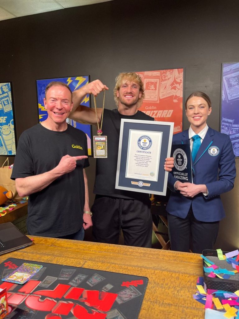 Logan Paul sells Pokémon card for $16.4 million, setting world record