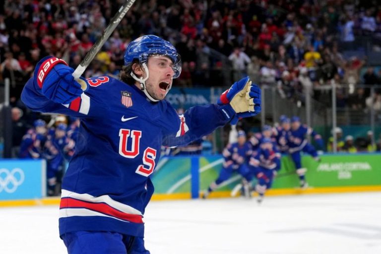 Watch: Quinn Hughes scores overtime goal to power USA into semifinals