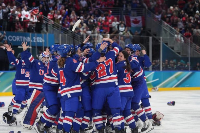 US women’s hockey rally to win Olympic gold in OT thriller over Canada